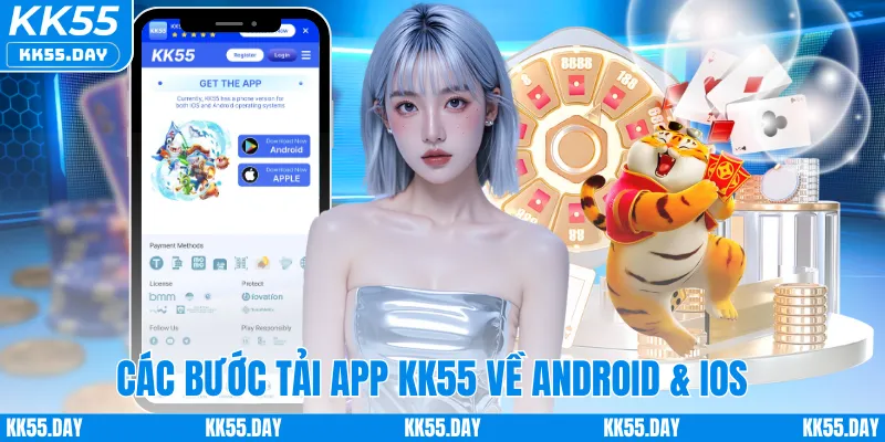 Tải App KK55 3 Các bước tải app KK55 về Android & iOS